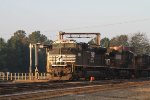 NS 2664 sits at the fuel racks